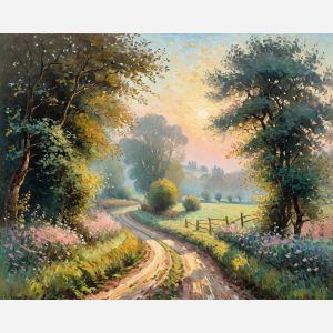 oil painting, hand-painted artwork, oil on canvas