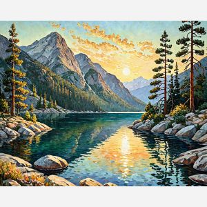 oil painting, hand-painted artwork, oil on canvas