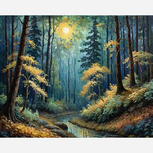 oil painting, hand-painted artwork, oil on canvas