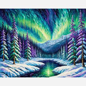 oil painting, hand-painted artwork, oil on canvas