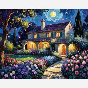 oil painting, hand-painted artwork, oil on canvas