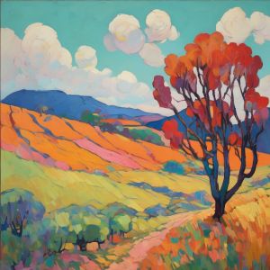 oil painting, hand-painted artwork, oil on canvas