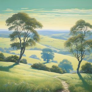 oil painting, hand-painted artwork, oil on canvas