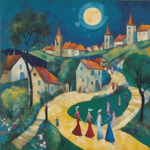 oil painting, hand-painted artwork, oil on canvas