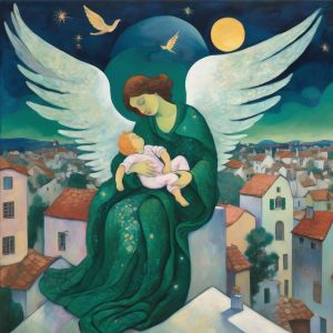 oil painting, hand-painted artwork, oil on canvas