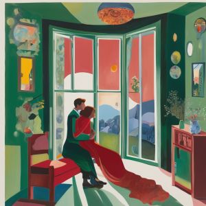 oil painting, hand-painted artwork, oil on canvas