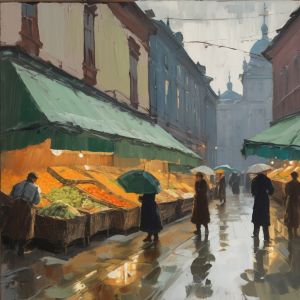 oil painting, hand-painted artwork, oil on canvas