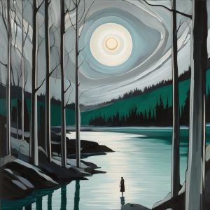 oil painting, hand-painted artwork, oil on canvas