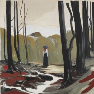 oil painting, hand-painted artwork, oil on canvas