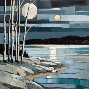 oil painting, hand-painted artwork, oil on canvas