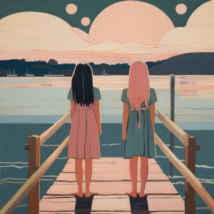 oil painting, hand-painted artwork, oil on canvas