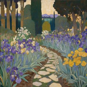 oil painting, hand-painted artwork, oil on canvas