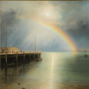 oil painting, hand-painted artwork, oil on canvas