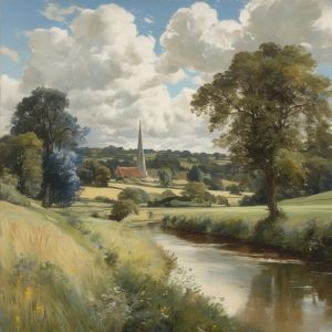 oil painting, hand-painted artwork, oil on canvas