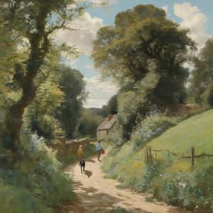 oil painting, hand-painted artwork, oil on canvas