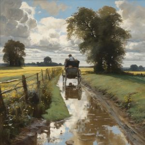 oil painting, hand-painted artwork, oil on canvas