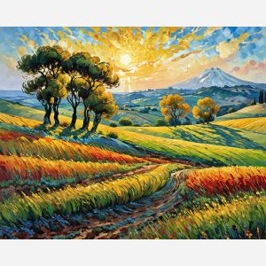 oil painting, hand-painted artwork, oil on canvas