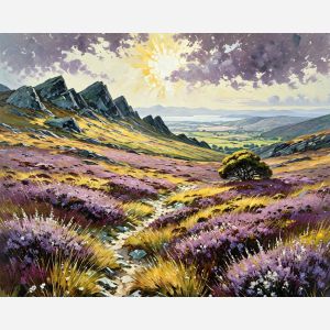 oil painting, hand-painted artwork, oil on canvas