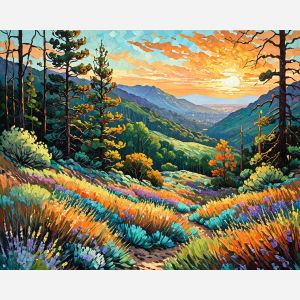 oil painting, hand-painted artwork, oil on canvas