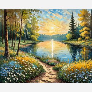 oil painting, hand-painted artwork, oil on canvas