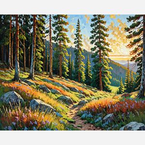 oil painting, hand-painted artwork, oil on canvas