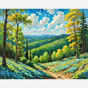 oil painting, hand-painted artwork, oil on canvas