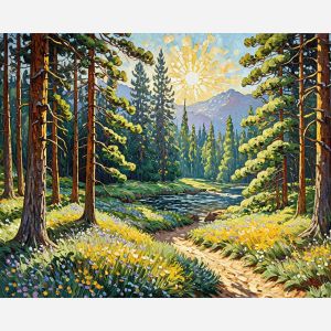 oil painting, hand-painted artwork, oil on canvas