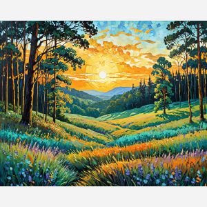 oil painting, hand-painted artwork, oil on canvas