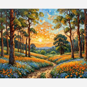 oil painting, hand-painted artwork, oil on canvas