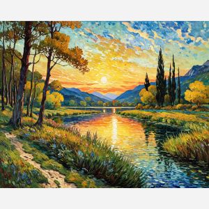 oil painting, hand-painted artwork, oil on canvas