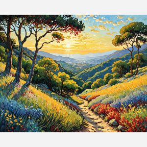 oil painting, hand-painted artwork, oil on canvas