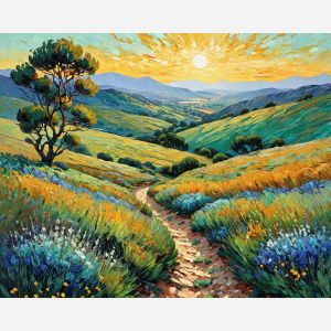 oil painting, hand-painted artwork, oil on canvas