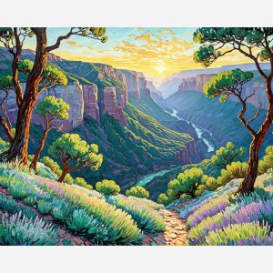 oil painting, hand-painted artwork, oil on canvas