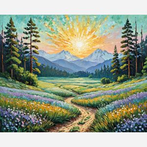 oil painting, hand-painted artwork, oil on canvas