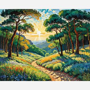 oil painting, hand-painted artwork, oil on canvas