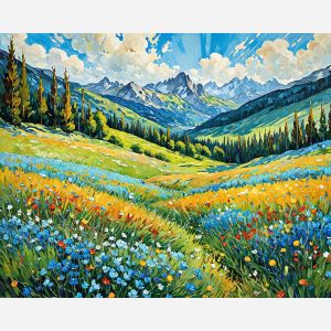 oil painting, hand-painted artwork, oil on canvas