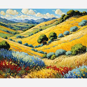 oil painting, hand-painted artwork, oil on canvas