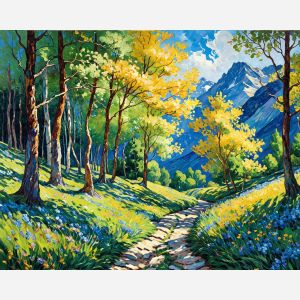 oil painting, hand-painted artwork, oil on canvas