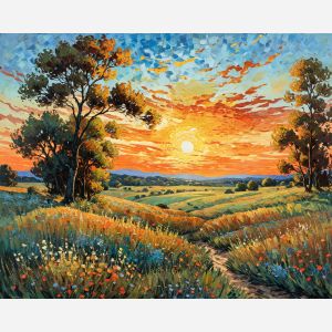 oil painting, hand-painted artwork, oil on canvas