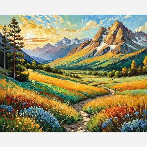 oil painting, hand-painted artwork, oil on canvas