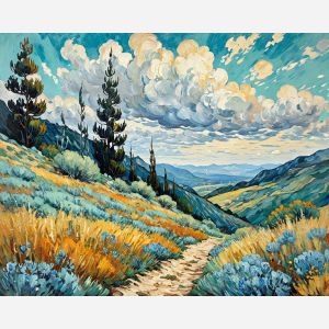 oil painting, hand-painted artwork, oil on canvas