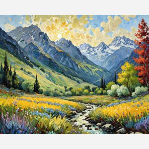 oil painting, hand-painted artwork, oil on canvas