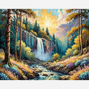 oil painting, hand-painted artwork, oil on canvas