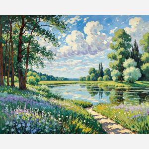 oil painting, hand-painted artwork, oil on canvas