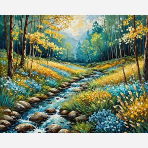 oil painting, hand-painted artwork, oil on canvas