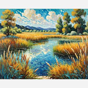 oil painting, hand-painted artwork, oil on canvas