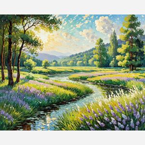 oil painting, hand-painted artwork, oil on canvas