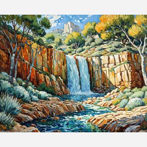 oil painting, hand-painted artwork, oil on canvas