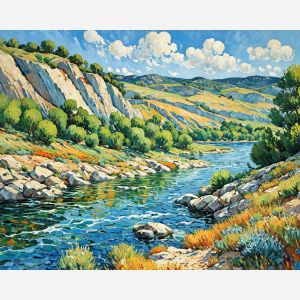 oil painting, hand-painted artwork, oil on canvas