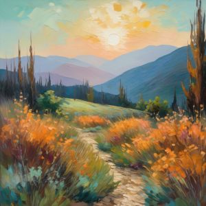 oil painting, hand-painted artwork, oil on canvas